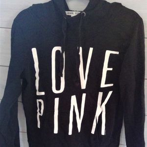 Black and White PINK Hoodie
